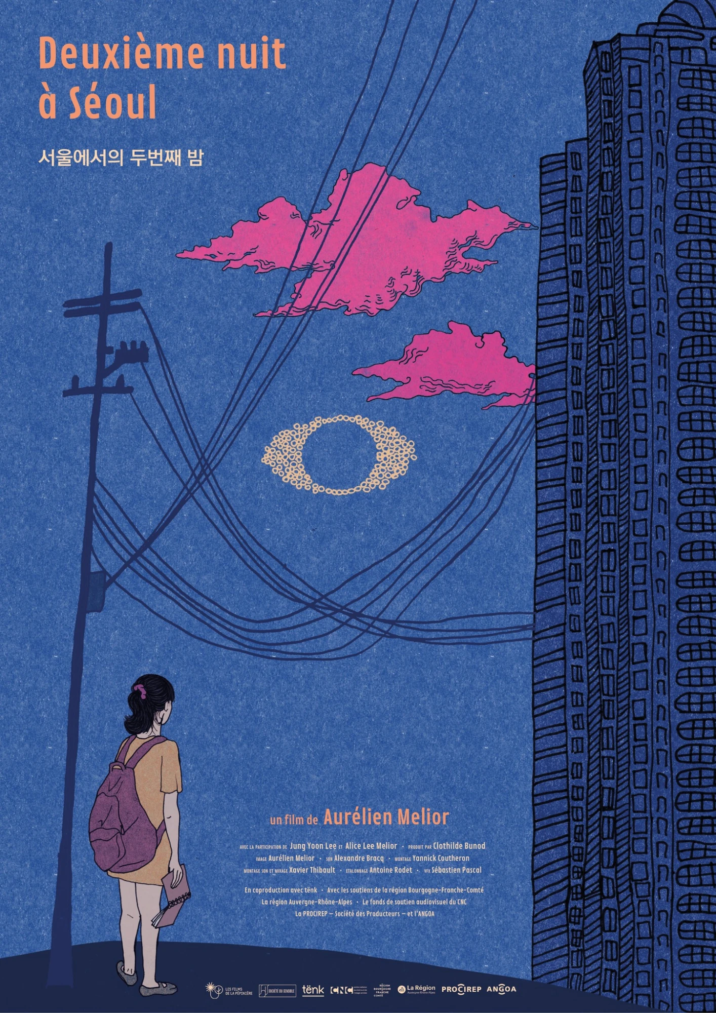 Affiche du film Deuxième Nuit à Séoul